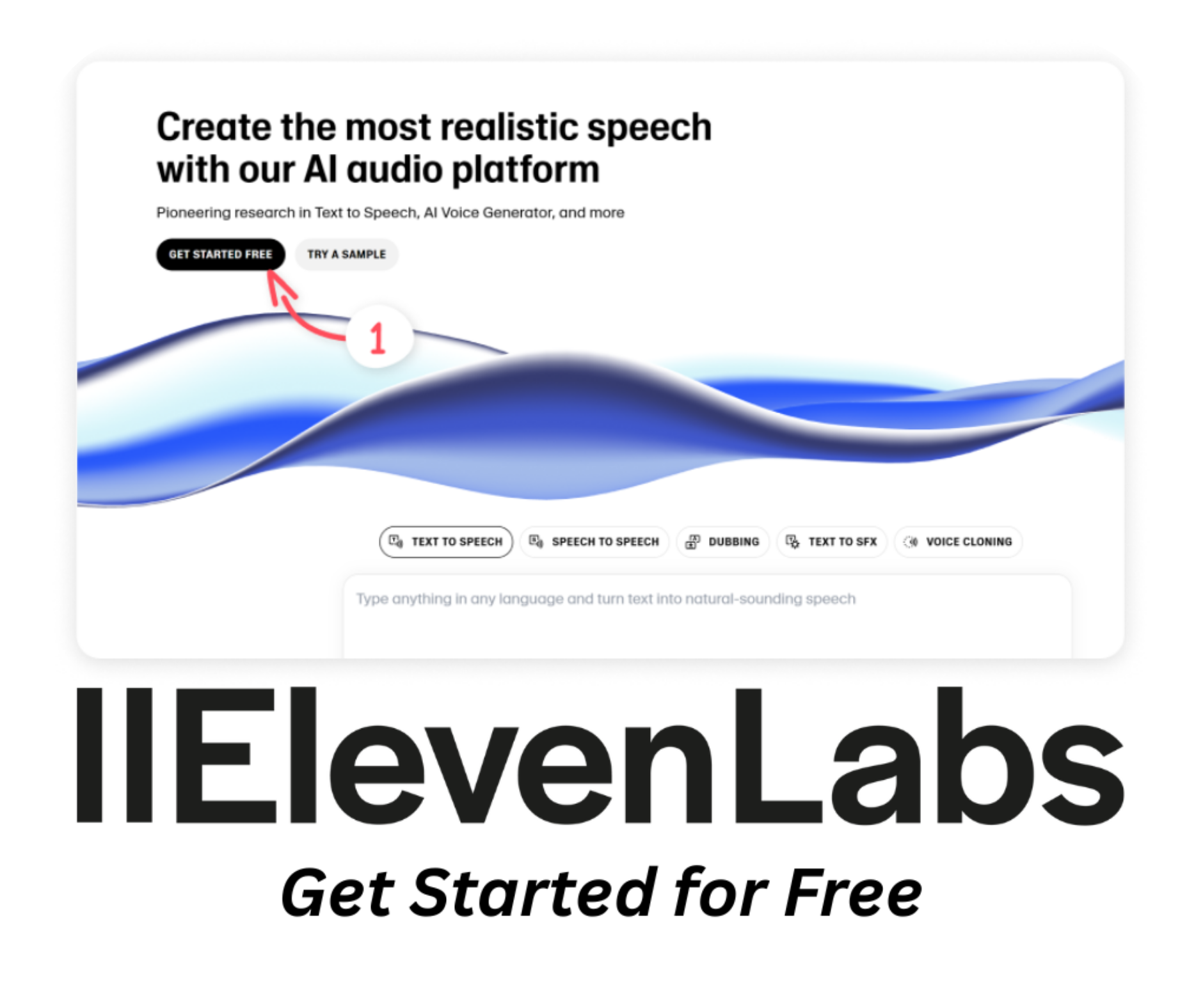 Get Started for Free 1