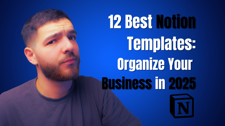 12 Best Notion Templates to Organize Your Business in 2025 Add a heading 4